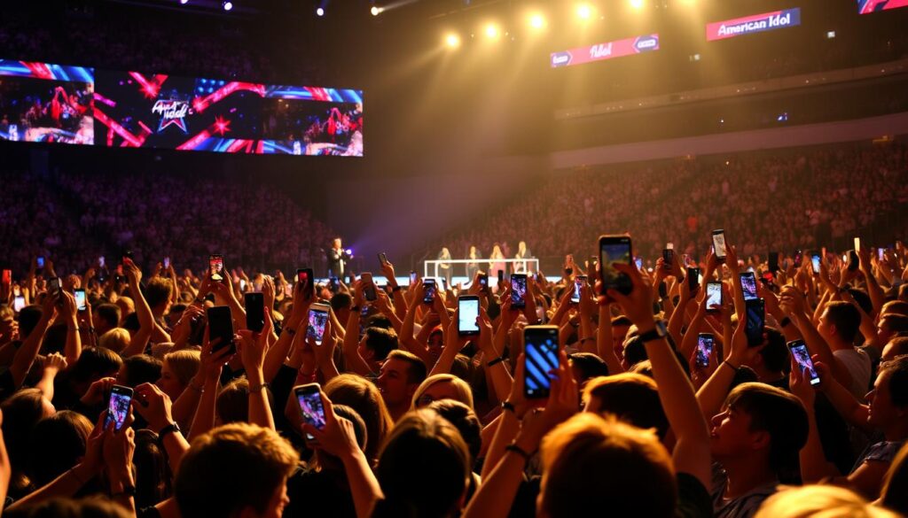 Fan voting American Idol